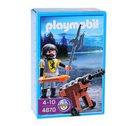 Playmobil - 4870 - Jeu de Construction - Canonnier des Chevaliers du Lion