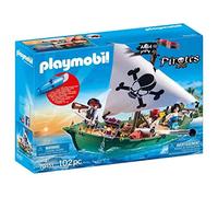 Playmobil Pirates Chaloupe des avec moteur submers