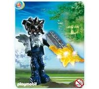 Playmobil chasseurs de tresors 4849 gardien du temple avec arme lumineuse orange nouveaute Orange G