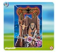 Playmobil chevaliers 4774 citadelle des barbares transportable multicolore G