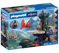 PLAYMOBIL 72113 Tour des chevaliers du Dragon, Adventure les chevaliers, 70 pièces, dès 4 ans