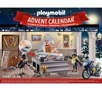 PLAYMOBIL Christmas 71347 Calendrier de l'Avent Police Vol au musée
