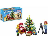Playmobil Christmas Set 5753 Photo Père Noël Sapin de Noël Vintage 80s