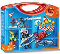 Playmobil City Action 4180 - Valisette Pompier / Accessoires