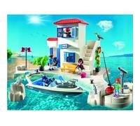 Playmobil City Action 5128 - Police Du Port Et Bateau Rapide