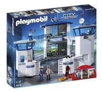 Playmobil Set Commissariat de Police 6919 City Action avec prison, Dès 4 ans