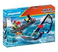 Playmobil City Action 70141 - Vedette De Sauveteurs Et Planchiste