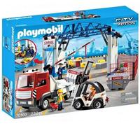 Playmobil City Action 70169 - Camion Et Entrepôt