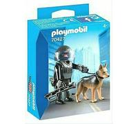 Playmobil City Action 70427 - Le Policier Des Forces Spéciales Avec Son Chien