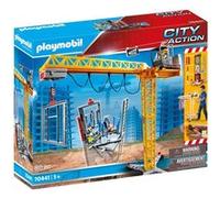 Playmobil City Action 70441 Grue radio-commandée avec mur de construction G