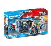 Playmobil – Set de jeu – 70568 Poste de police et cambrioleur – City Action
