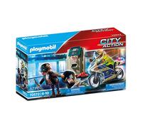 Playmobil City Action 70572 Policier avec moto et voleur
