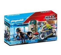 City Action 70572 Policier avec moto et voleur
