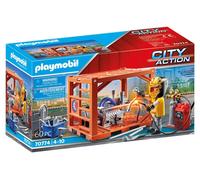 PLAYMOBIL City Action 70774 Fabrication de conteneurs