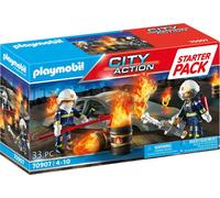 PLAYMOBIL City Action 70907 Starter Pack Exercice de pompiers