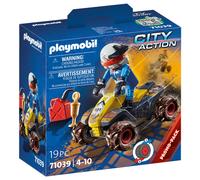 Playmobil City Action 71039 - Pilote et quad