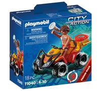 Playmobil City Action 71040 - Sauveteur en mer et quad