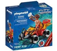 Playmobil Sauveteur en mer et Quad 71040 – Pack tout-terrain City Action – Dès 4 ans