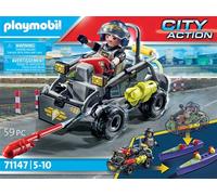 Playmobil City Action 71147 Quad transformable de bandit