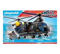 Playmobil Special Forces Banana Helicopter Construction Game Multicolore