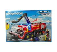 PLAYMOBIL 71371 Camion d'extinction d'aéroport avec lumière et son