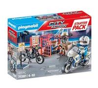 PLAYMOBIL 71381 Starter Pack Police - City Action - Dès 4 ans