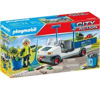 Playmobil city action 71433 Agent Entretien avec véhicule électrique