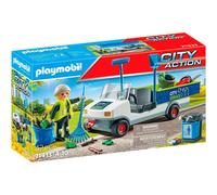 PLAYMOBIL City Action 71433 Nettoyage de la ville avec véhicule électrique