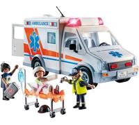 Playmobil CITY Action ambulance avec blessée