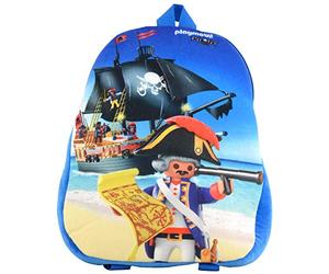 PLAYMOBIL City Action - Sac à dos enfant avec motif, Motif pirate, 32 cm, Motif pirate
