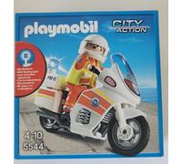 PLAYMOBIL City action Sauveteur avec moto réf 5544 dès 4 ans