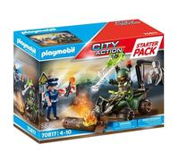 Playmobil Pack découverte Policier et démineur City Action 70817 Multicolore 4-7 ans