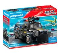 Playmobil Véhicule Forces spéciales 71144 – City Action, 2 pers., sons+lumières – Dès 5 ans
