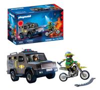 Playmobil 72066 Fourgon d'intervention des forces spéciales, City Action, Les policiers, Promo Pack, 56 pièces, dès 4 ans