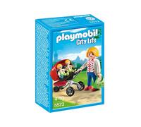 Playmobil City Life 5573 Maman avec jumeaux et landau