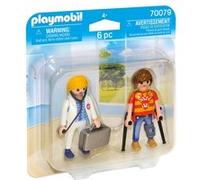 Playmobil City Life 70079 Médecin et patient Multicolore G