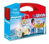 Playmobil City Life 70531 Valisette chambre de bébé G