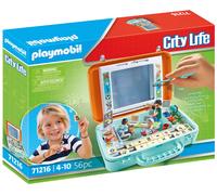 Playmobil City Life 71216 Malle des apprentissages, Apprendre Les mathématiques Devient Amusant, Jouet éducatif, Jouet pour Enfants à partir de 4 Ans