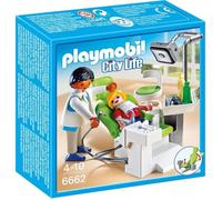 PLAYMOBIL - City Life - Cabinet de Dentiste 6662 - Fauteuil réglable et nombreux accessoires