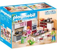 PLAYMOBIL City life Cuisine aménagée 9269 / Mobilier Vaisselle Jouet NOEL