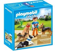 PLAYMOBIL - City Life - Entraineur et Chiens - 12 pièces - Mixte - A partir de 4 ans