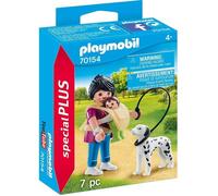 PLAYMOBIL - City Life - Spécial Plus - Maman avec bébé et chien - 7 pièces