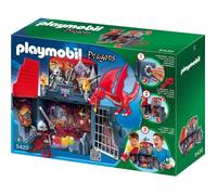 PLAYMOBIL - Coffre Chevaliers et Dragons - 62 pièces - Garçon - A partir de 4 ans