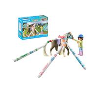 Playmobil Coffret De Coloriage De Chevaux