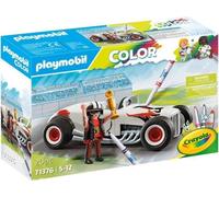 PLAYMOBIL Color 71376 Voiture de course, Crée de nouvelles histoires a tes couleurs, 20 pieces, Des 5 ans