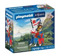 Playmobil Commandant Chevalier Du Lion Château