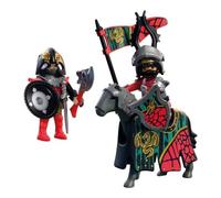 Playmobil Commandant Chevaliers du Dragon KNIGHTS 4-10a (25 Pièces)