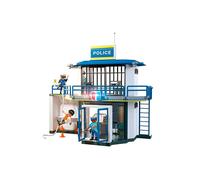 Playmobil Poste de police 71874, salle de recherches, City Action, 129 pièces, dès 4 ans