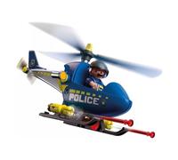 Playmobil Construction Hélicoptère De La Police CITY ACTION 4-10a (28 Pièces)