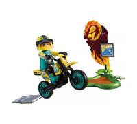 Playmobil Constructions Motor Bike Ring Of Fire 21 Pièces OFFROAD CARS 4-10a